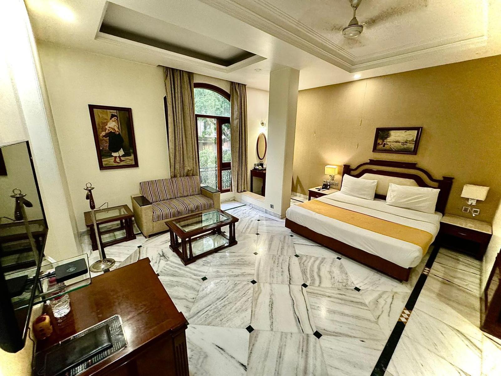Hotel Florence Inn, Karol Bagh, New Delhi, 2 Min From Metro Kültér fotó