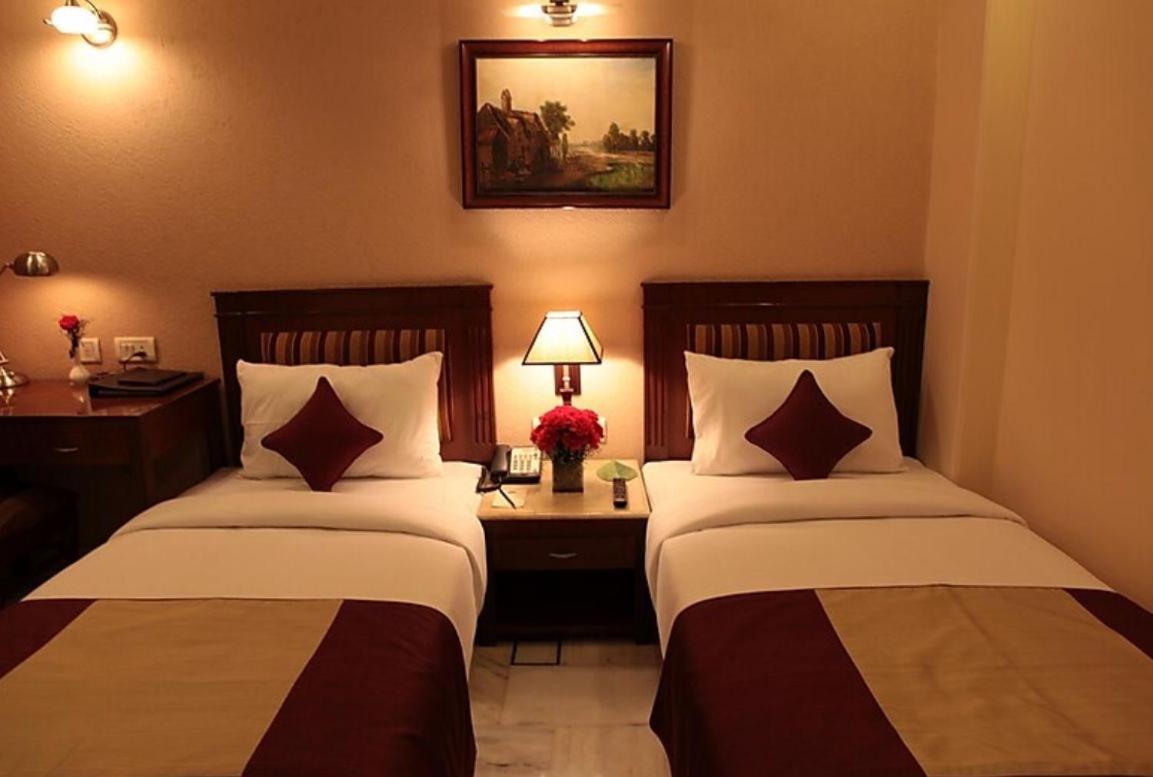 Hotel Florence Inn, Karol Bagh, New Delhi, 2 Min From Metro Kültér fotó